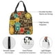 thumbnail image 4 of Easygdp Robot and Monsters Bolsa Térmica Premium - Tela Oxford Impermeable, Gran Capacidad, Bolsillo Frontal, Unisex para Trabajo, Escuela, Actividades al Aire Libre y Picnics, 4 of 8