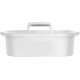 thumbnail image 1 of Bolsa de plástico para carrito de ducha, organizador de cesta de carrito de almacenamiento portátil con asa para dormitorio, baño, jardín, cocina, suministros de limpieza, azul, blanco Xemadio WMSS-76-2, 1 of 6