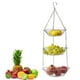 thumbnail image 1 of Cesta colgante de frutas de 3 capas, cesta colgante de frutas, almacenamiento de frutas, estilo moderno, para cocina, alta capacidad, metal resistente, plegable fácilmente, diseño de 3, 1 of 9