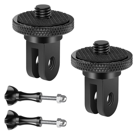 Neewer GP-81 Action Mount - 1/4"-20 Screw, for Insta360/GoPro/DJI/AKASO Cameras