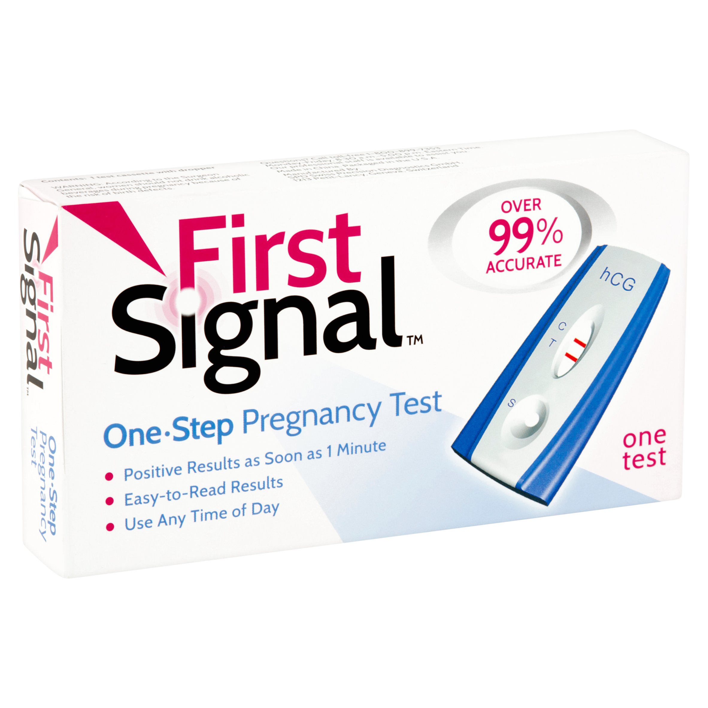 First Signal One-Step Pregnancy Test - image 2 of 5