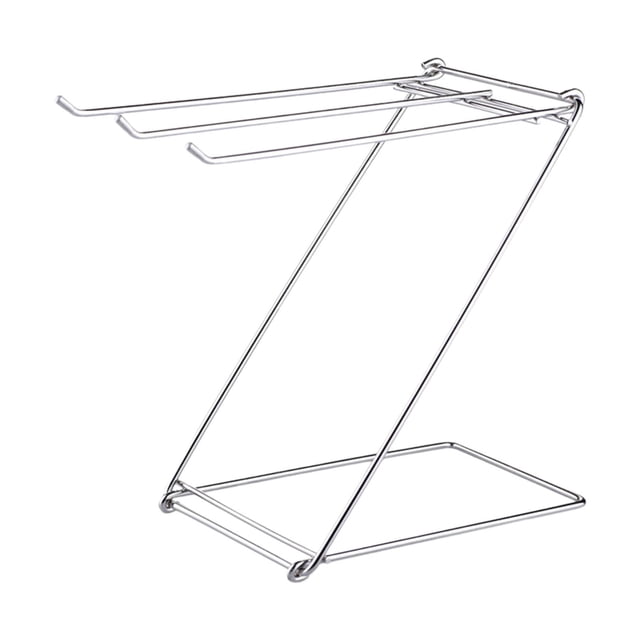 veasfak Hand Towel Holder Hanging Multipurpose Rag Rack for Countertop Home Bathroom
