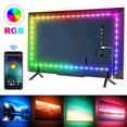 thumbnail image 1 of Tira de luces LED USB DC5V 5050 RGB con control infrarrojo y cambio de color de 24 teclas para decoración de habitaciones, fiestas navideñas, 1 of 5