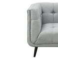 thumbnail image 5 of AC Pacific Mid-Century Modern Gray Living Room Accent Chair, 5 of 5