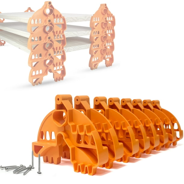 TOPOWN 8PCS Spray Paint Racks Door Lumber Storage Dry Rack Painting