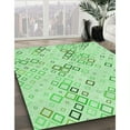 thumbnail image 3 of Ahgly Company Machine Washable Indoor Rectangle Transitional Light Green Area Rugs, 8' x 10', 3 of 7