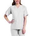 thumbnail image 5 of ScrubZone by Landau Unisex V-Neck Scrub Top, Style 71221, 5 of 6