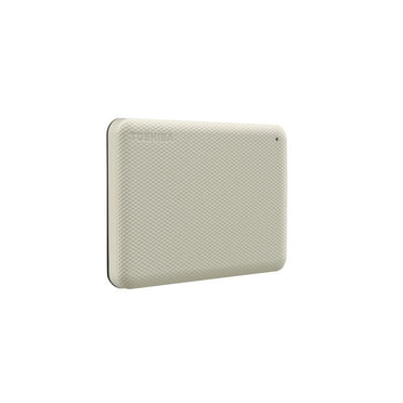 CANVIO Advance Plus Portable External Hard Drive 2TB White