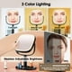thumbnail image 5 of Espejo de maquillaje Horyliin con aumento de 10 x 1 x 1 x con luces recargables, 5 of 8