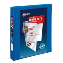 Avery Heavy-Duty View Binder, 1" One Touch Slant Rings, Pacific Blue