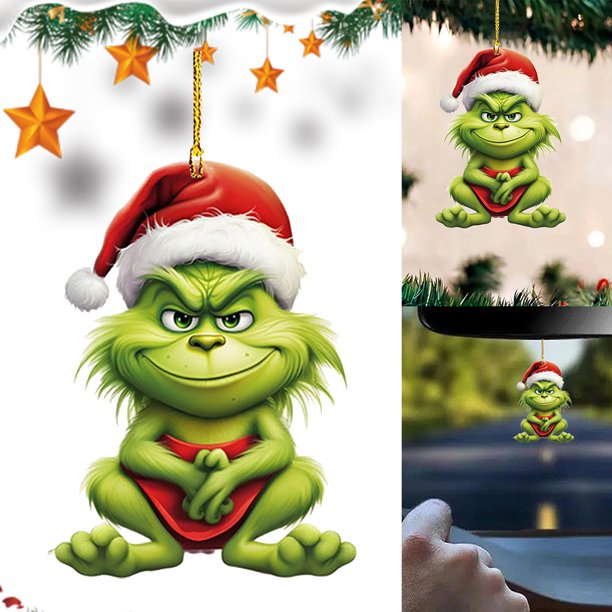 Con Tema Película Terror Adorno Creativo para Navidad 8cm Fiesta Y