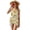 Butterfly Yellow Lily, variant on Cute Animal Paws Blue Print Girl's One Piece Swimsuits with Removable Bra One Shoulder Bathing Suit with Mesh Cover Up 1 Piece Swimsuit Swimwear, Size 11-12 Years