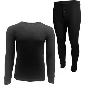Mossy Oak Mens Thermal Underwear Set Insulated Shirt & Long Johns