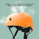 thumbnail image 2 of Sonducket Juego de casco y almohadillas para niños portátiles y multifuncionales para actividades al aire libre resistentes y duraderos Ciclismo equipo de cuidado blanco y negro casco blanco, 2 of 6