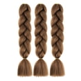 thumbnail image 2 of Clip In Hair Extension Braiding Hair Extensions Synthetic Braiding Hair Braids Hair for Gilrs 60CM, 2 of 2