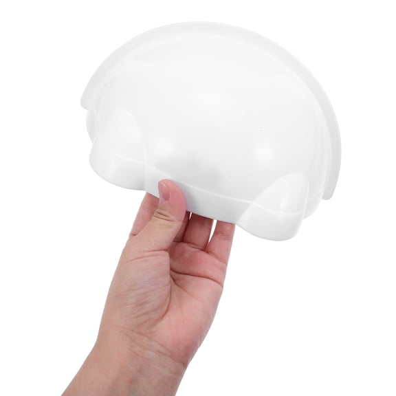 UPOUART 2-Pack Portable Toilet Splash Guard White Splashproof Panel with Stable Design for Bathroom Hygiene Use