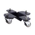 thumbnail image 2 of Carrito auxiliar para piano, herramienta para transportar pianos, ruedas móviles con 4 ruedas silenciosas para estanterías, maquinaria y, 2 of 8