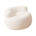thumbnail image 2 of Reposapiés Muebles Cómodo Sillón Decorativo Sofá Perezoso Decoración del Hogar Sofá Reposapiés Blanco, 2 of 9