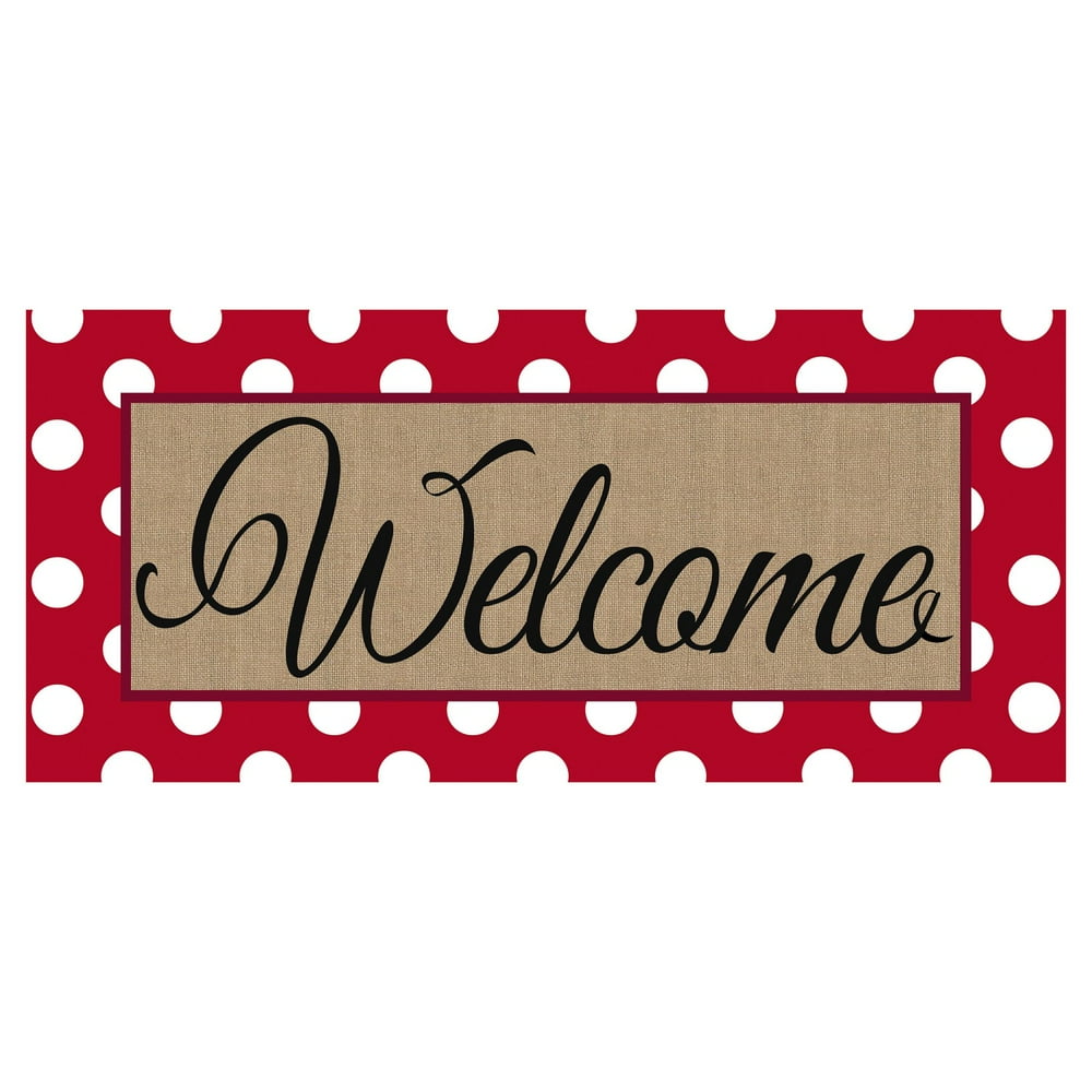 Evergreen Flag Sassafras PolkaDot Switch Mat Insert Walmart