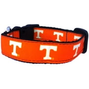 Brand New Tennessee Pet Dog Collar(X-Small), Official Orange Team Color/Logo