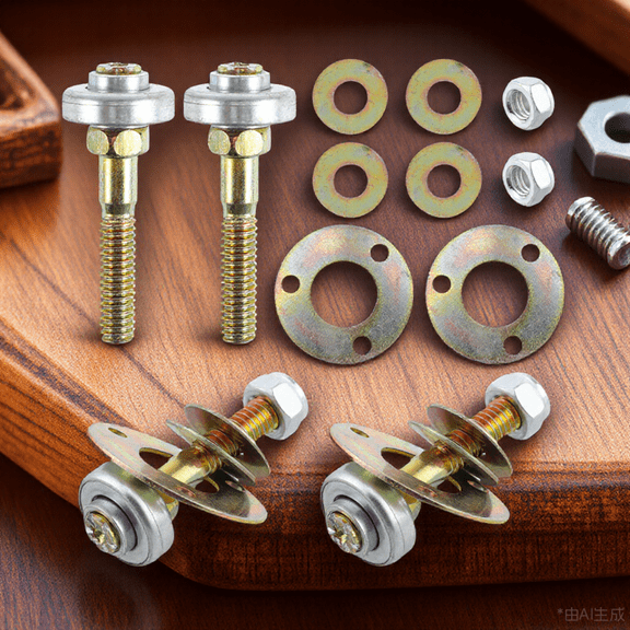 SEWOART Glider Rocking Chair Replacement Bearings Multi 4pcs