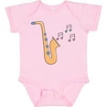 thumbnail image 3 of Inktastic Saxophone Player Music Girls Baby Bodysuit, 3 of 5