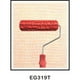 thumbnail image 2 of Rodillo para pintar paredes, ideal para la decoración del hogar, con funda de esponja roja y blanca. 7 pulgadas rojo3, 2 of 3