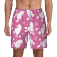 thumbnail image 2 of Goofa Cute Poodle Dog Printed Men's Swim Trunks Board Shorts Quick Dry Mens Swimming Trunks with Compression Liner,Breathable Fit Hawaii Beach Shorts-Small, 2 of 9