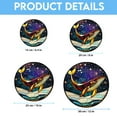 thumbnail image 5 of Whale Ornament Christmas 2025, Whale Stained Glass Hanging Window Art – Vintage-Inspired Glass Panel for Elegant Home Decor, 5 of 5