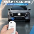 thumbnail image 3 of Key Fob Cover Compatible with Mazda 3 6 8 CX-3 CX-5 CX-7 CX-9 Miata MX-5 RX-8 Keychain Case Holder Protector,Silver-white, 3 of 6