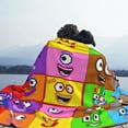 thumbnail image 5 of Numberblocks Throw Blanket Couch Bed Sofa Soft Lightweight Warm Cozy Flannel Fleece Bed Blanket For Kids Adults Gift Multiple Sizes Available 40"X30", 5 of 7