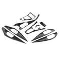 thumbnail image 5 of 11Pcs/Set Dry Carbon Fiber Interior Decoration Center Console Gear Air Outlet Inner Door Instrument Cover Trim Fit for Infiniti Q50 2014-2017, 5 of 5