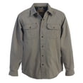 thumbnail image 4 of Gioberti Men's 100% Cotton Brushed and Soft Twill Shirt Jacket with Flannel Lining, 4 of 5