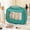 Green, variant on Clear Makeup Bag for Women, Waterproof Travel Clear Makeup Pouch Small Toiletry Bag Skincare Pouch Portable Travel Cosmetic Case with Zipper Car Organizer Bag for Essentials ( 22*17*6cm)