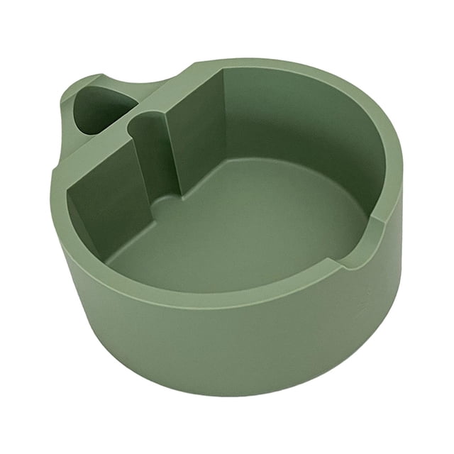 Siruishop Coffee Knock Box Silicone Heavy Duty Accessories for Restaurant Kitchen Shop Green
