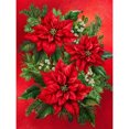 thumbnail image 1 of 5D DIY Navidad Poinsettia Del 30x40cm, 1 of 9