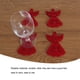 thumbnail image 3 of Cateissary Posavasos de Navidad de tela de 4 piezas, portátil, reutilizable, lavable, reemplazo temático de Navidad, portavasos decorativo, Kits de decoración para fiestas Rojo, 3 of 6