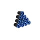 thumbnail image 1 of Riwesomey 10 Tuercas Universales Para Parabrisas M5x16mm Accesorios De Reparación Para Motos Azul, 1 of 6