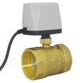 thumbnail image 1 of Brass Normally Closed Quick-Open Motorized Ball Valve 2-Wire Brass Electric D50, 1 of 5