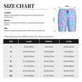 thumbnail image 4 of Bixox Men's Purple Dragon Scales printed lightweight casual shorts, soft sleep shorts with pockets., 4 of 7