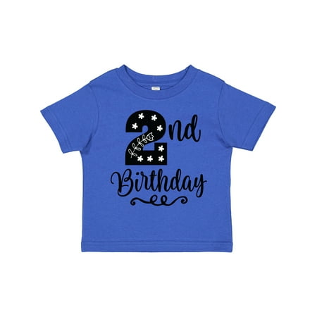 

Inktastic 2nd Birthday Cute Scandinavian Gift Toddler Toddler Girl T-Shirt
