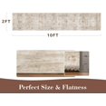thumbnail image 3 of Tapis Boho 5x7 Lavable en Machine pour Salon Antidérapant Doux Tapis Géométrique Jacquard Texturé pour Chambre Salle à Manger Garderie Bureau Salon Tapis -Beige, 3 of 5