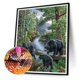 thumbnail image 2 of Diamond Drill Forest Bear 5D DIY Kits de pintura Full Round Wall Decor Craft Black FLhrweasw Nuevo, 2 of 9