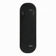 thumbnail image 4 of Kate and Laurel Caskill Modern Oval Mirror, 16" x 48", Black, Capsule-Shaped Accent Mirror for Entryway, Living Room, or Bathroom, 4 of 8
