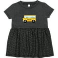 thumbnail image 3 of Inktastic School Bus Girls Baby Dress, 3 of 5