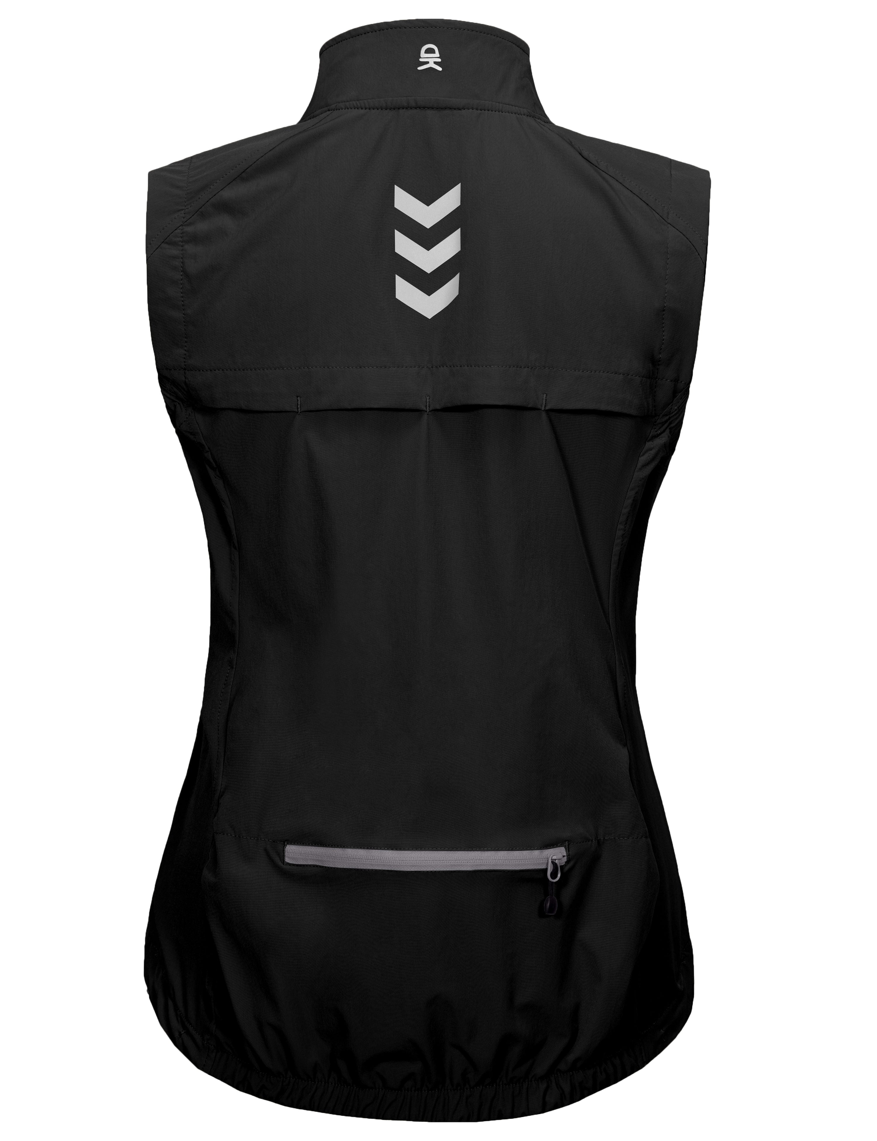 Little Donkey Andy Women's Lightweight Quick Dry Vest Summer Windproof Sleeveless Elastic Jacket for Golfing Cycling Running Size XS