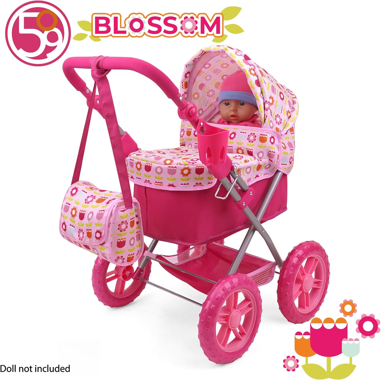 Blossom Daisy Doll Pram