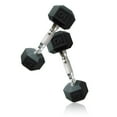 thumbnail image 2 of CAP Barbell 25 lb Pair of Coated Hex Dumbbells (Set of 2), 2 of 2