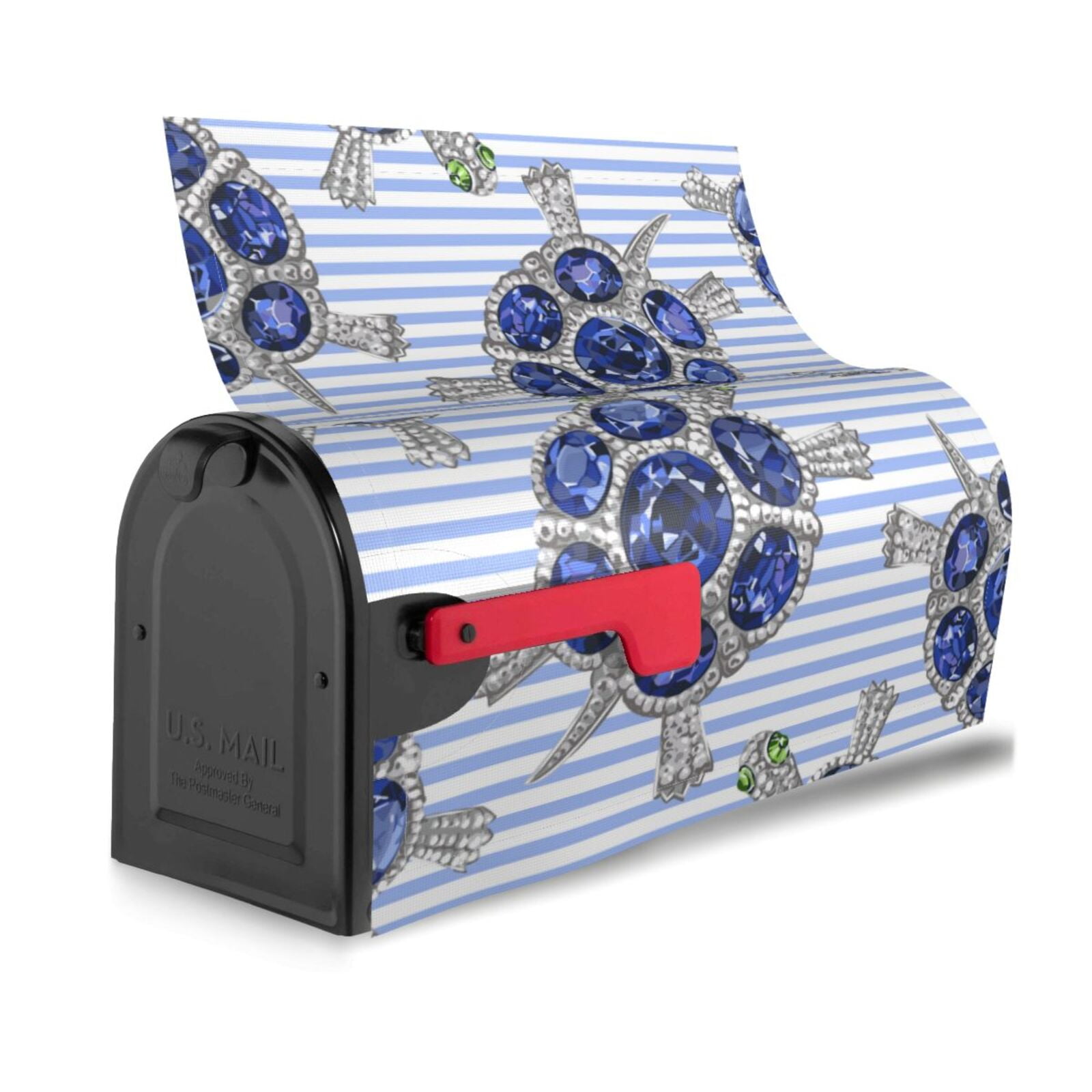 Kdxio Magnetic Mailbox Cover 21x18 in Mailbox Cover Outdoor Decoration Holiday Mailbox Covers for Home Garden Yard-21x18 in