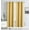 Yellow, variant on WPM Blackout Curtain Room Darkening Panels/Drapes for Living Room, Mustard Yrellow Thermal Insulated Grommet Bedroom Window Draperies 45 inch